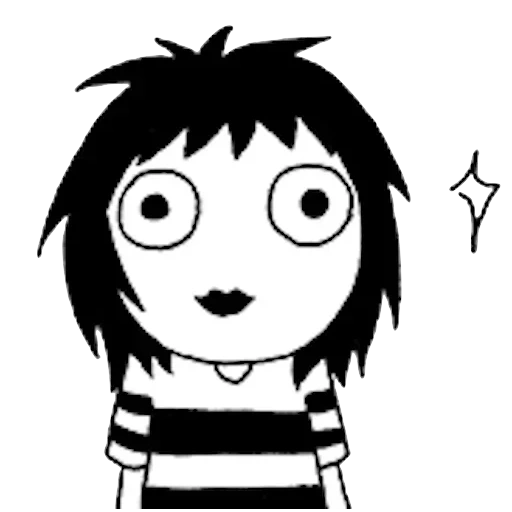 волосы, рисунок, сара андерсон, сара андерсен, sarah andersen