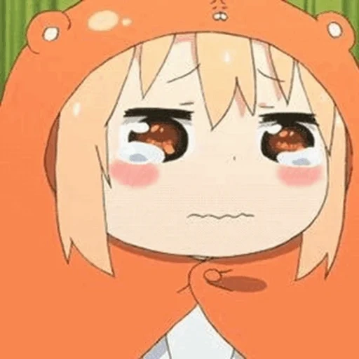 umaru, omaru chen, pelet kecil, anime daimaru chen, omaru anime chibi