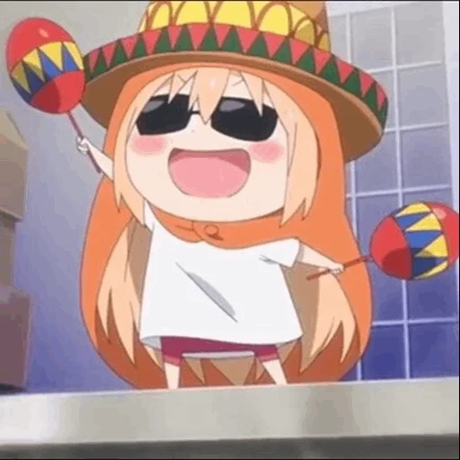 pílula de wuwu, umaru, personagem de anime, dalu maraka, pílulas de duas faces