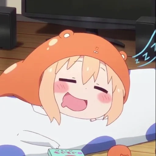 umaru, tsun ohmaru, omaru, anime daimaru chen, omaru à deux visages