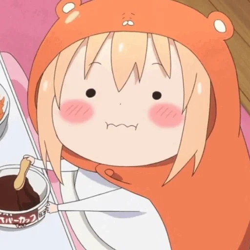 umaru, tsun ohmaru, anime daimaru chen, omaru à deux visages, daimaru la sœur à deux visages de l'anime