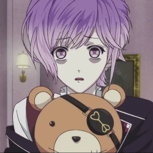 kanato sakamaki, personaggi anime, amanti diabolici, gli amanti del diavolo anime, amanti del diavolo dell'anime kanato