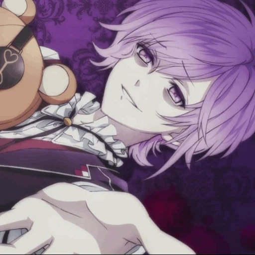 ayato sakamaki, kanato sakamaki, anime kanato sakamaki, anime devil's lovers, anime devil's lovers kanato