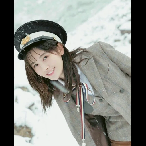 weiblich, tik tok, the girl, kiku, koreanische mädchen winter modelle