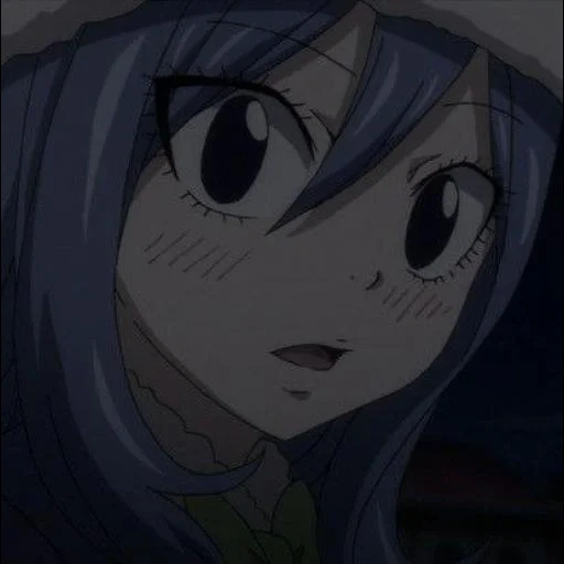 anime, juvia, juvia locksar, cauda de chuva, animação de cauda de fada