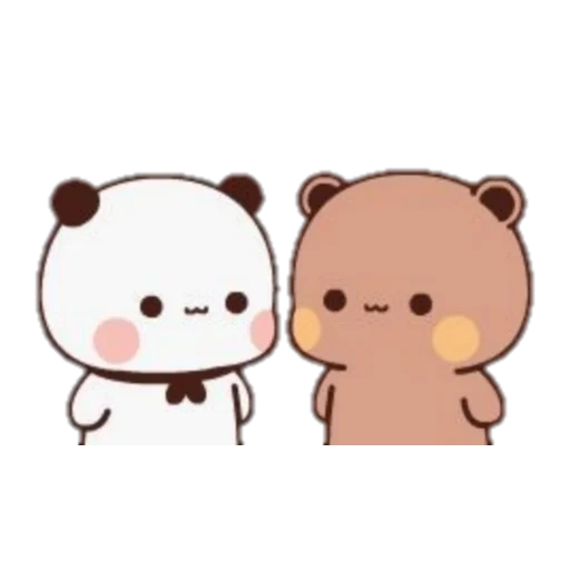kawaii, cute bear, cute drawings, the animals are cute, cute drawings of chibi