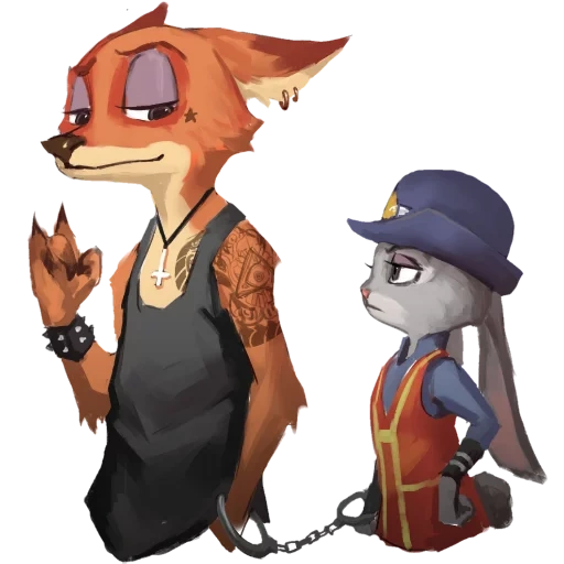 zeropoli, zeropolis furri, personaggi di omopolis, judy hobbes zerolis, nick wilde judy judy hopps