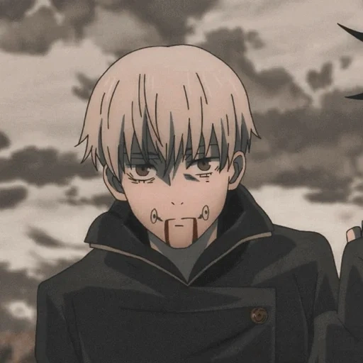 kaneki, инумаки, токийский гуль, jujutsu kaisen, inumaki toge says blast away