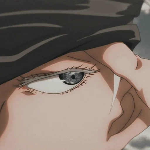 satoru gojo, jujutsu kaisen, cartoon characters, gojo satorou eye, jujutsu kaisen gojo satoru