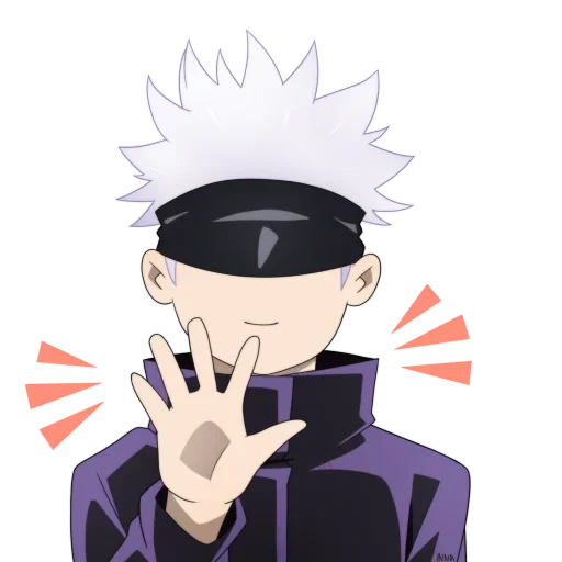 jujutsu, kakashi chen, jujutsu kaisen, cartoon character