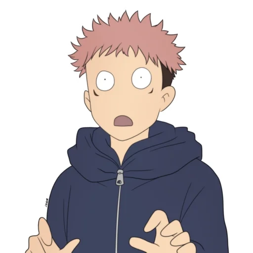 yuujiitadori, jujutsu, telegram sticker, jujutsu kaisen, эмодзи