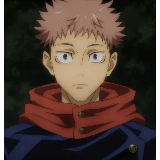 jujutsu, niño anime, división masculina de la junta, jujutsu kaisen, papel de animación