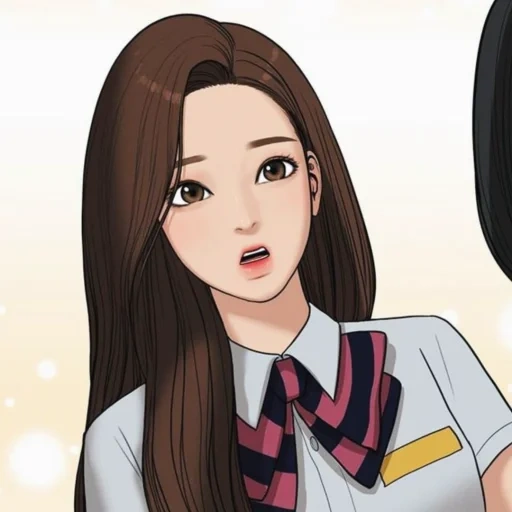 princesa, belleza verdadera de bebtun, jukyung true beauty, arte de corea de estudiantes, zhu gyong true beauty webtoon