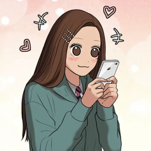 filles, personnages d'anime, app anime, disque en ligne zhu jing zhenmei, webtoon 2020 naver webtoon forte voyage renard femme