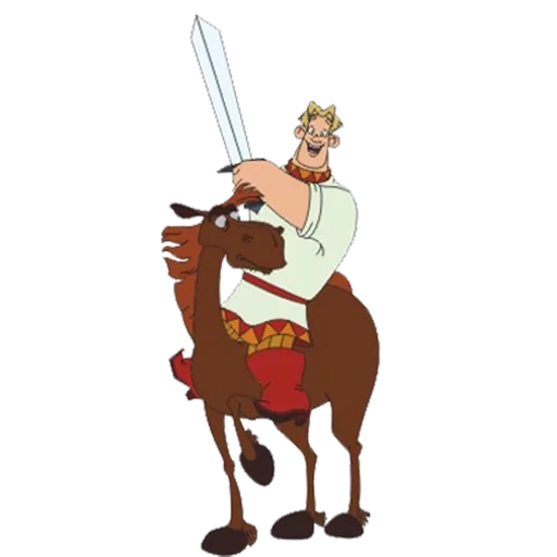 guy julius caesar, julius são três heróis, bogatyr alyosha popovich, horse julius três heróis, três heróis alyosha popovich