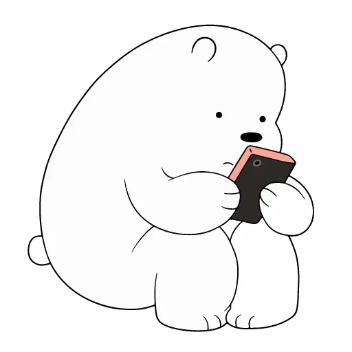 splint, ice bear, the whole truth about bears, ice bear we bare bears, sketch the whole truth of the bear with a pencil