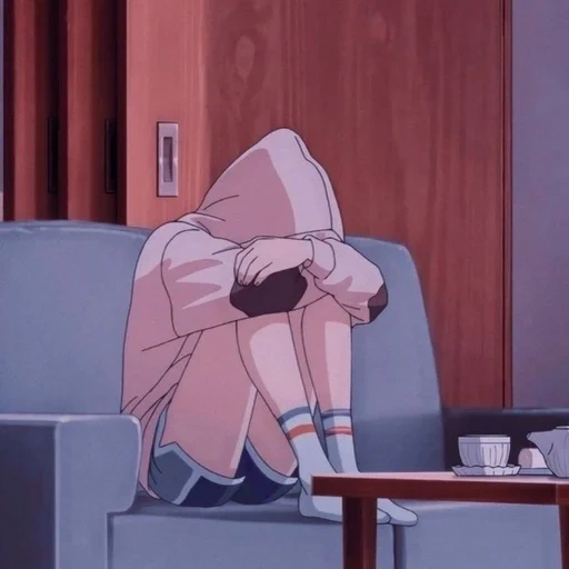 komik sedih, anime sedih, anime godannar season 1, gambar anime sedih, karakter anime sedih