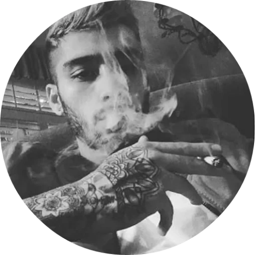 young man, zain malik, zane malik smokes marijuana
