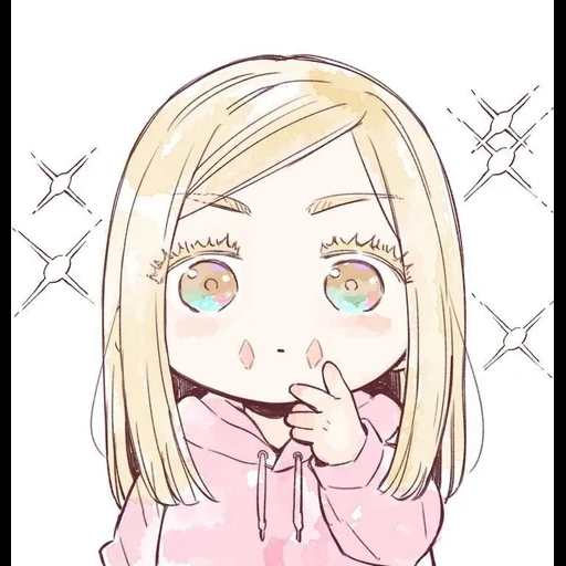 immagine, anime ragazza, disegni anime, personaggi anime, disegni carini di chibi