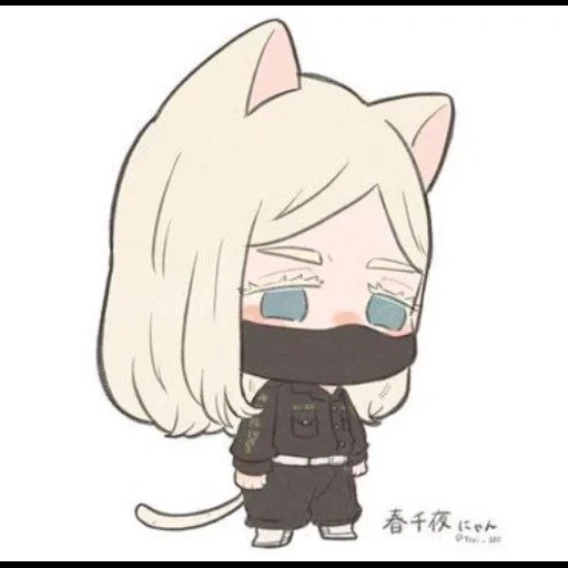 personagens chibi, personagens de anime, chiaki nanami chibi, nier automata chibi, desenhos fofos de chibi