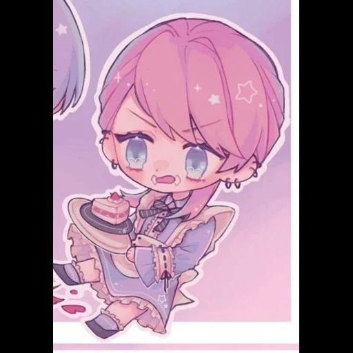 anime mignon, personnages d'anime, chibi rame re zero, anime art mignon, bande dessinée mignonne