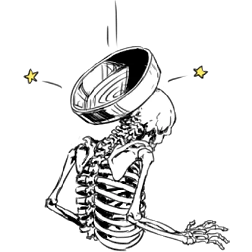 esqueleto, esboço de esqueleto, padrão de esqueleto, preto e branco, desenho a lápis de esqueleto