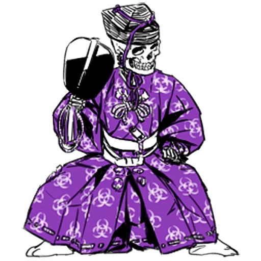 amusez-vous, hiéroglyphes, sage japonais, papa emeritus iii fanart, dynastie ming chine xviiie siècle