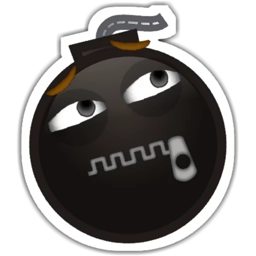 bomb game, black smiling face, smiley face bomb, black smiling face, smiley face badge