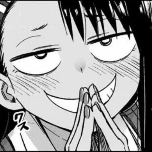 gambar, nagatoro, nagatoro, wajah nagatoro, nagatoro smug manga