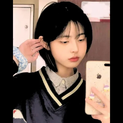 asiatico, tagli di capelli coreani, ragazze coreane, ragazza corta capelli, tagli di capelli corti coreani