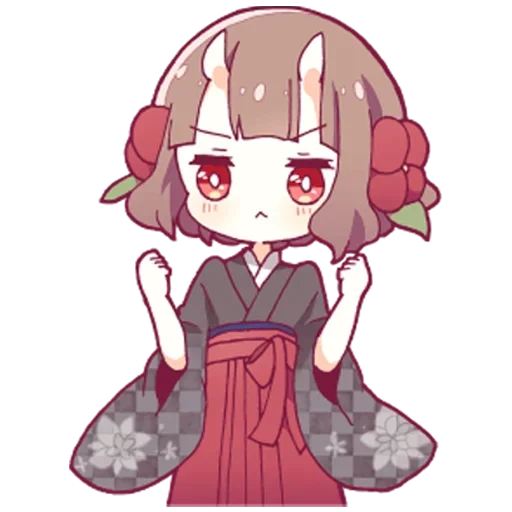 kimono, chibi chan, chara chibi, cookie tyan