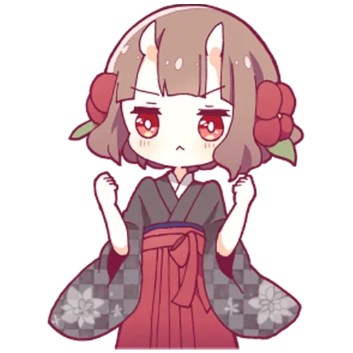 kimono, día de chibi, chara red cliff, cookie tyan