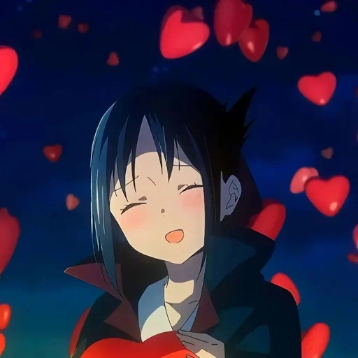 comzhita, parejas de anime, chica anime, personajes de anime, corazón de neumático kaguya