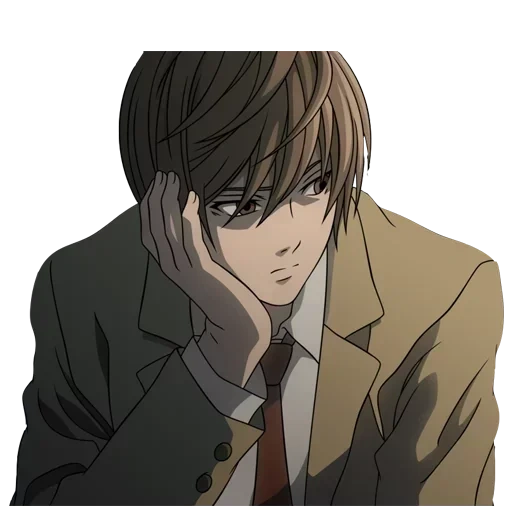 yagami light, death note, yagami kira leggero, nota leggera della morte, yagami light note of death