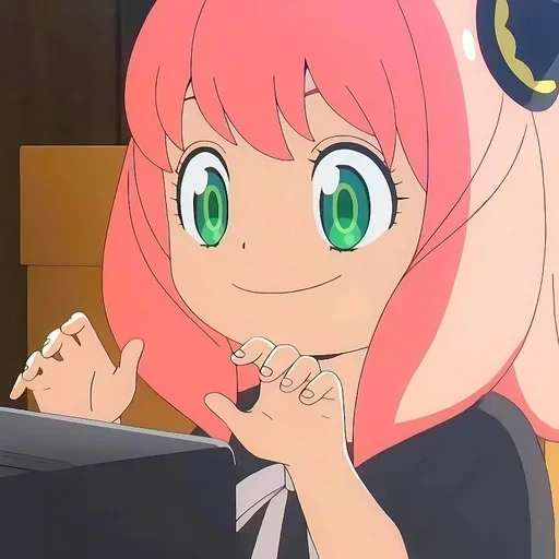 anime, аниме милые, персонажи аниме, аня форгер улыбка, аниме милые рисунки