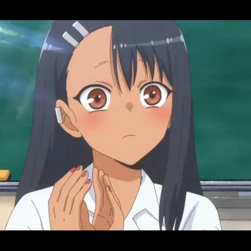 nagatoro san, anime nagatoro, gambare gambare, anime nona nagatoro, ijiranaide nagatoro san