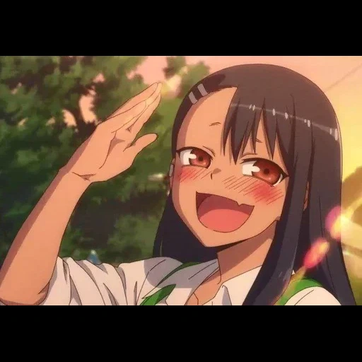 nagatoro, clip di anime, nagatoro san, igiranaide nagatoro san, non fare il prepotente con l'animazione di changtuosheng