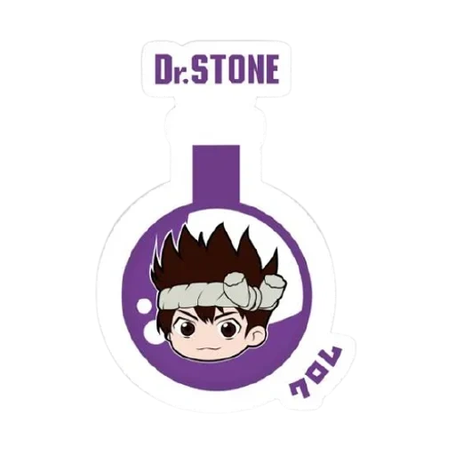 badge anime, dr stone chibi, anime dr stone, anime dr stone chibi, chibi anime dr stone