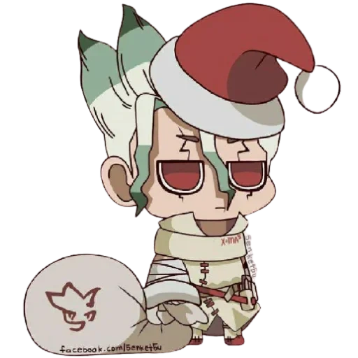 anime, dr stone, chibi characters, anime characters, anime dr stone chibi