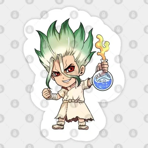 dr stone senku, dr stone chibi, dr stone sanko chibi, anime dr stone chibi, dr stone senka chibi