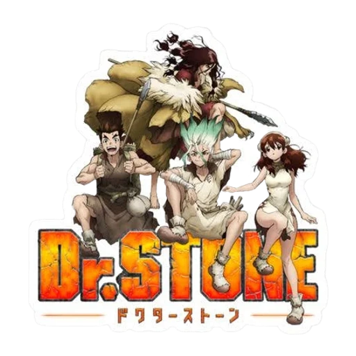 anime, anime, senka dr stone, dr stone inscription, anime application icons doctor stone