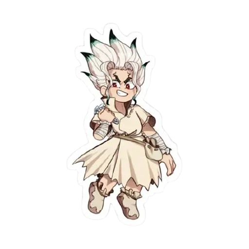 dr stone senku, anime charaktere, dr stone chibi, senka dr stone, dr stone senka chibi