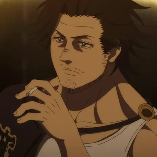 trèfle noir, personnages d'anime, trèfle noir anime, capitaine yami black clover, black clover saison 1 episode 51