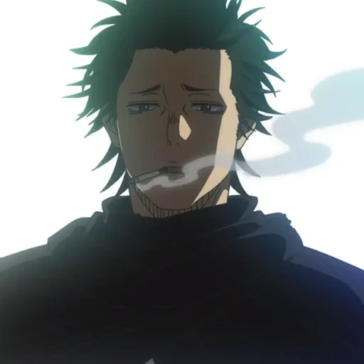 чёрный клевер, yami sukehiro, персонажи аниме, ями черный клевер, черный клевер 126 серия