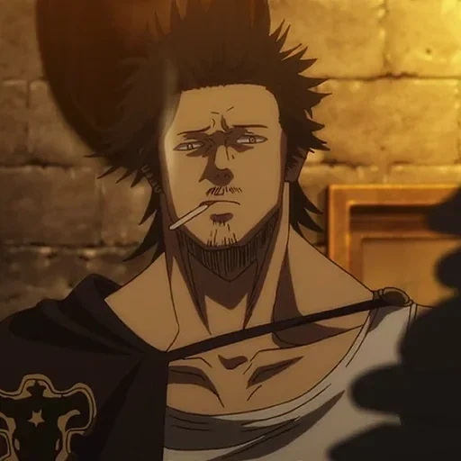 trébol negro, trébol negro de yami, episodio de trébol negro 109, episodio 144 de black clover, capitán yami clover negro