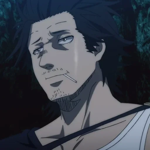 schwarzer klee, anime charaktere, schwarzklee 144, schwarzer klee yami, kapitän yami black clover