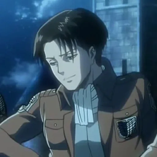 levi ackerman, levi ackerman, titan attack levy, levi ackerman sorride, levi ackermann stagione 4