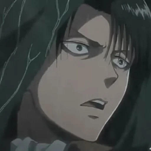 levi è arrabbiato, levi ackerman, titan levy ackerman, l'attacco dei titani a levy acker, l'attacco furioso di titan levi