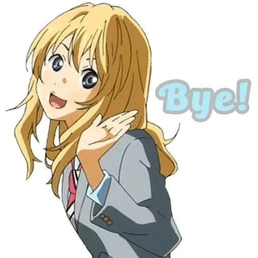 tu abril se encuentra kaori miyadzono, personajes de anime, kaori miyazono, dentsu anime, chicas de anime