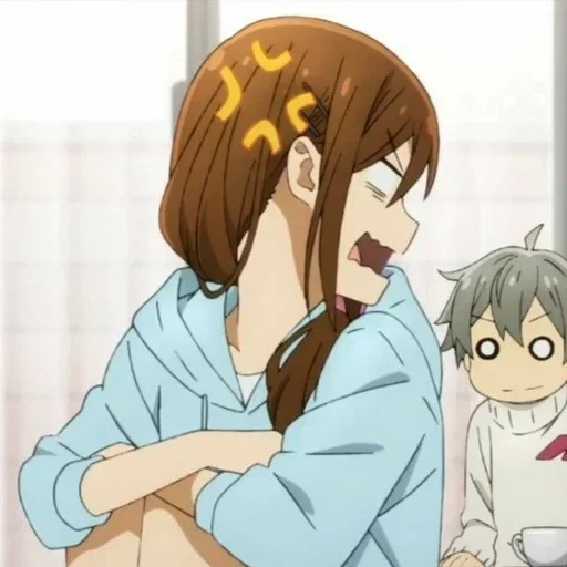 horiia anime, hori-san e miyamura-kun, horimiy anime screenshot, horimiy kyoko, horimiy anime 7 episodio 7